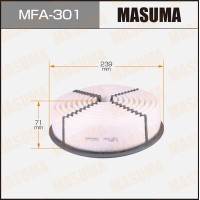 Фильтр воздушный Toyota Crown 87-99 Masuma MFA-301