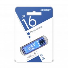 Флэш USB 16Gb Smart Buy Glossy series Blue