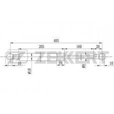 Амортизатор багажника ZEKKERT GF1016 Audi 100 IV 90-, A6 I 94-