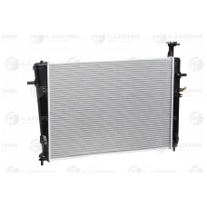 Радиатор охлаждения Hyundai Tucson (04-)/Kia Sportage (04-) 2.0i/2.7i AT (тип Halla) (LRc 0885)