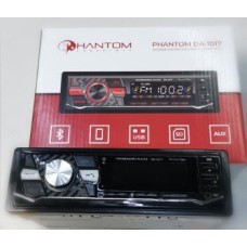 Автопроигрыватель Phantom DA-1017 BT/2*USB/SD/FM/AUX съемная панель