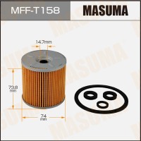 Фильтр топливный Toyota Land Cruiser 90-97 (4.2D, 1HZ) элемент Masuma MFF-T158