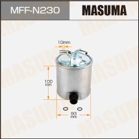 Фильтр топливный Nissan Qashqai (J10) 07-13, X-Trail (T31) 08-16 (M9R) Masuma MFF-N230
