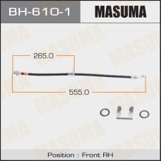 Шланг тормозной Honda Civic (FD) 05-12 передний правый Masuma BH-610-1