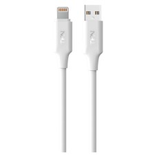 Кабель USB Lightning 2.4 А Apple 1 м белый в коробке TFN, TFN-CFZLIGUSB1MWH