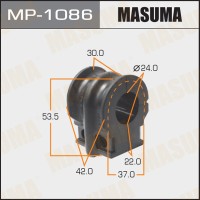 Втулка стабилизатора Nissan Murano (Z51) 12-16, Teana (J32) 08-14 MASUMA MP-1086