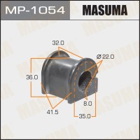 Втулка стабилизатора Toyota Corolla (E120, E124) 01-06 переднего MASUMA MP-1054