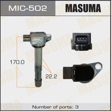 Катушка зажигания Honda Civic 01-, CR-V 01- (K20A, K24A) MASUMA MIC-502