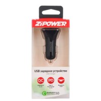Зарядное устройство Zipower 2 USB/Type-C 3.1А PM6647