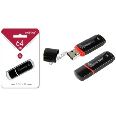 Флэш USB 64Gb Smart Buy Crown Black