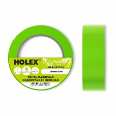 Скотч малярный Holex 36 мм x 50 м 100*С зеленый HAS-382260