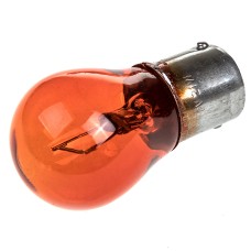 Лампа 12 В 21 Вт 1-контактная металлический цоколь желтая 2900К ba15s 10 шт. Спутник