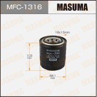Фильтр масляный MMC (Trucks) Canter 89- MASUMA MFC-1316
