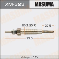 Свеча накала MASUMA Mitsubishi (4M40) XM-323