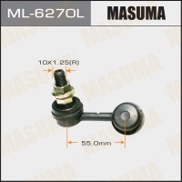 Стойка стабилизатора Honda Civic 00-05, CR-V (RD) 02-06, Element 02-11 переднего MASUMA левая ML-6270L