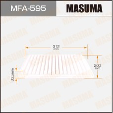 Фильтр воздушный Mazda 3 (BK. BL) 03-13, 2 (DE) 07-14 (1.3-1.6) MASUMA MFA595