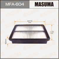 Фильтр воздушный Mazda 2 (DL) 15-, 3 (BM) 14-, CX-3 (DK) 15- MASUMA MFA-604