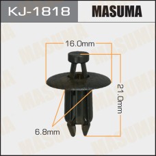 Клипса MASUMA KJ-1818 упаковка 10 шт. KJ-1818