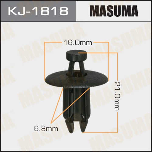 Клипса MASUMA KJ-1818 упаковка 10 шт. KJ-1818