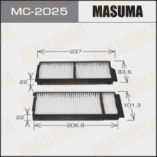 Фильтр салона Mazda 3 (BK) 03-09, 5 (CR) 03-10, (CW) 10- MASUMA MC2025