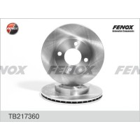Диск тормозной FENOX TB217360 Audi 80/90/100 1.8-2.0D -91
