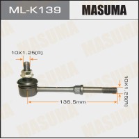 Стойка стабилизатора Hyundai Accent (ТагАЗ) 99- заднего MASUMA ML-K139