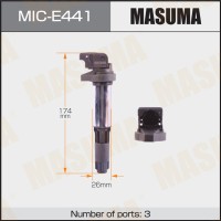 Катушка зажигания MASUMA MICE441 BMW X5 (E53), 7-SERIES (E65) / 256S5, N42B20A, N62B44A