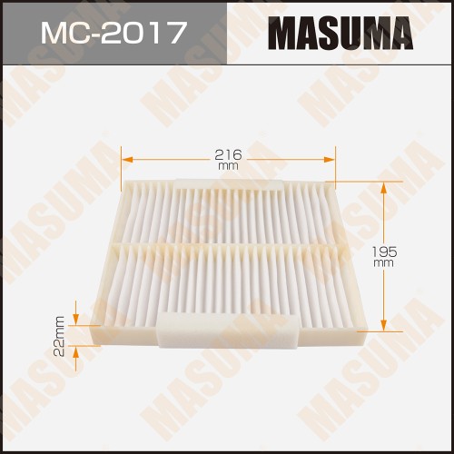 Фильтр салона MASUMA MC2017 (1/40)
