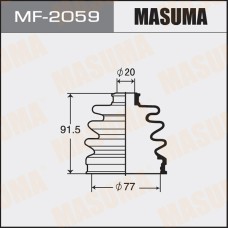 Пыльник ШРУС Nissan Primera (P10, P11) 90-01, Sunny 90-04 наружный 77 x 91,5 x 20 MASUMA MF-2059