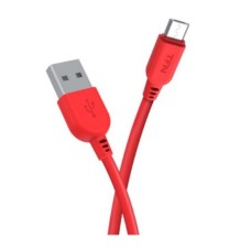 Кабель micro USB 1 м красный TFN, TFN-CMIC1MPVCRD
