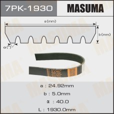 Ремень поликлиновый 7PK1930 MASUMA