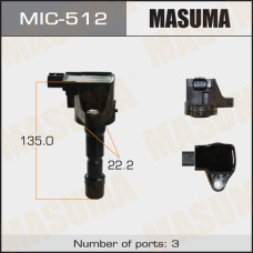 Катушка зажигания Honda Jazz 09-, Fit 07-Masuma MIC-512