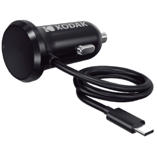 Зарядное устройство Kodak 12/24 В 2 USB 2,4 А Micro USB кабель 1,2 м UC104