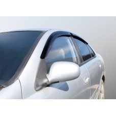 Дефлекторы на боковые стекла Nissan Almera 12- накладные скотч 4 шт. Voin