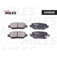 Колодки тормозные Nissan X-Trail, Qashqai, Tiida; Infiniti FX; Renault Koleos Low-metallic Miles E410008