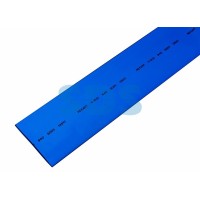Трубка термоусадочная D=40-20 мм синяя по 1 метру Rexant