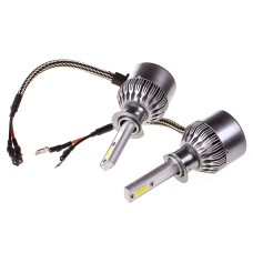 Лампа светодиодная H1 36 Вт 8-48 В 3800lm головного света радиатор+вентилятор 2 шт. Skyway