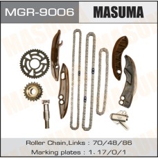 Комплект цепи ГРМ BMW 3 (E90, F20) 07-, X1,3, 5 08- (N47D20, N47D20A, N47D20C, N47D20D) Masuma MGR-9006