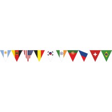 Игрушка Флаги стран треугольники №1 15 х 152 см Skyway