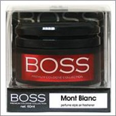 Ароматизатор на панель Boss гелевый черный Mont Blanc 60 мл BOSS-148