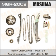 Комплект цепи ГРМ Nissan Qashqai (J10) 06-, X-Trail (T31) 07- (MR18DE, MR20DE) MASUMA MGR-2002
