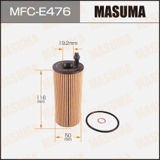 Фильтр масляный BMW 1 (F20), 3 (E90, F30), 5 (F10), 6 (F12), X3 (F25); Mini (Diesel) Masuma MFC-E476