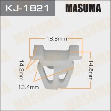 Клипса MASUMA KJ-1821 упаковка 10 шт. KJ-1821