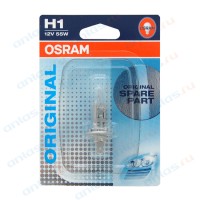 Лампа 12 В H1 55 Вт дальнего света блистер Osram 64150-01В (бл.)