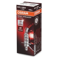 Лампа 12 В H1 55 Вт дальнего света +100% Night Breaker Silver Osram