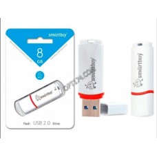 Флэш USB 8Gb Smart Buy Crown White