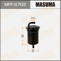 Фильтр топливный Suzuki Grand Vitara 99-05 MASUMA MFF-S703