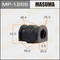 Втулка стабилизатора Suzuki SX4 13- переднего MASUMA MP-1266