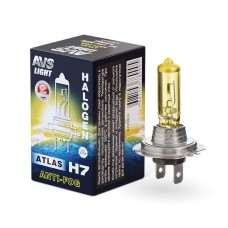 Лампа 12 В H7 55 Вт всепогодная галогенная Anti-Fog Atlas AVS A78900S