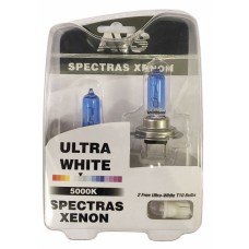Лампа газонаполненная 12 В H7 5000K 75 Вт Spectras Xenon 2+2 (T-10) шт. AVS A07250S